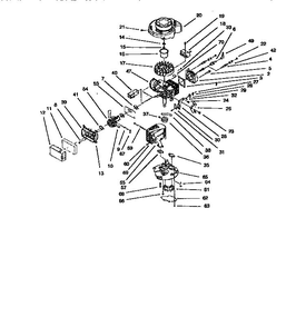 Engine Assembly 2 Diagram and Parts List for 10324 8900001 & UP Lawn Boy Lawn Mower